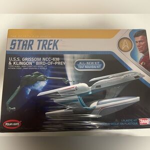 Star Trek U.S.S. Grissom & Klingon Bird-of-Prey Model Kit